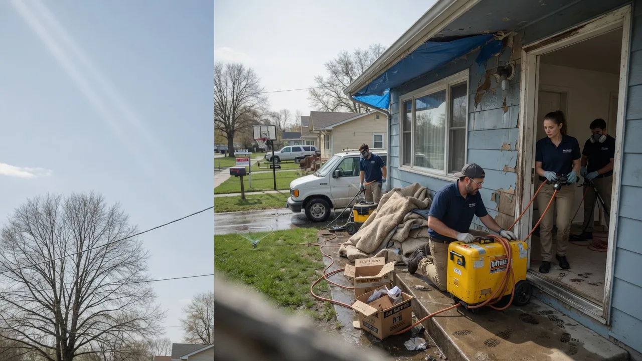Basement Flood Cleanup in East Carondelet, IL near me